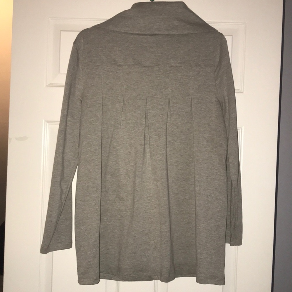 Grey Button Up Jacket - image 3